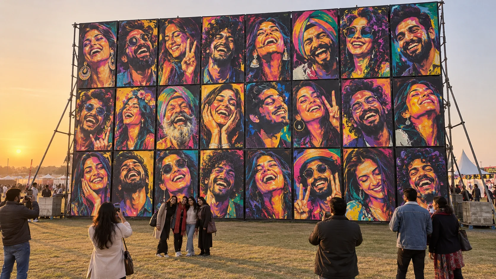 Boho Fest venue & zones