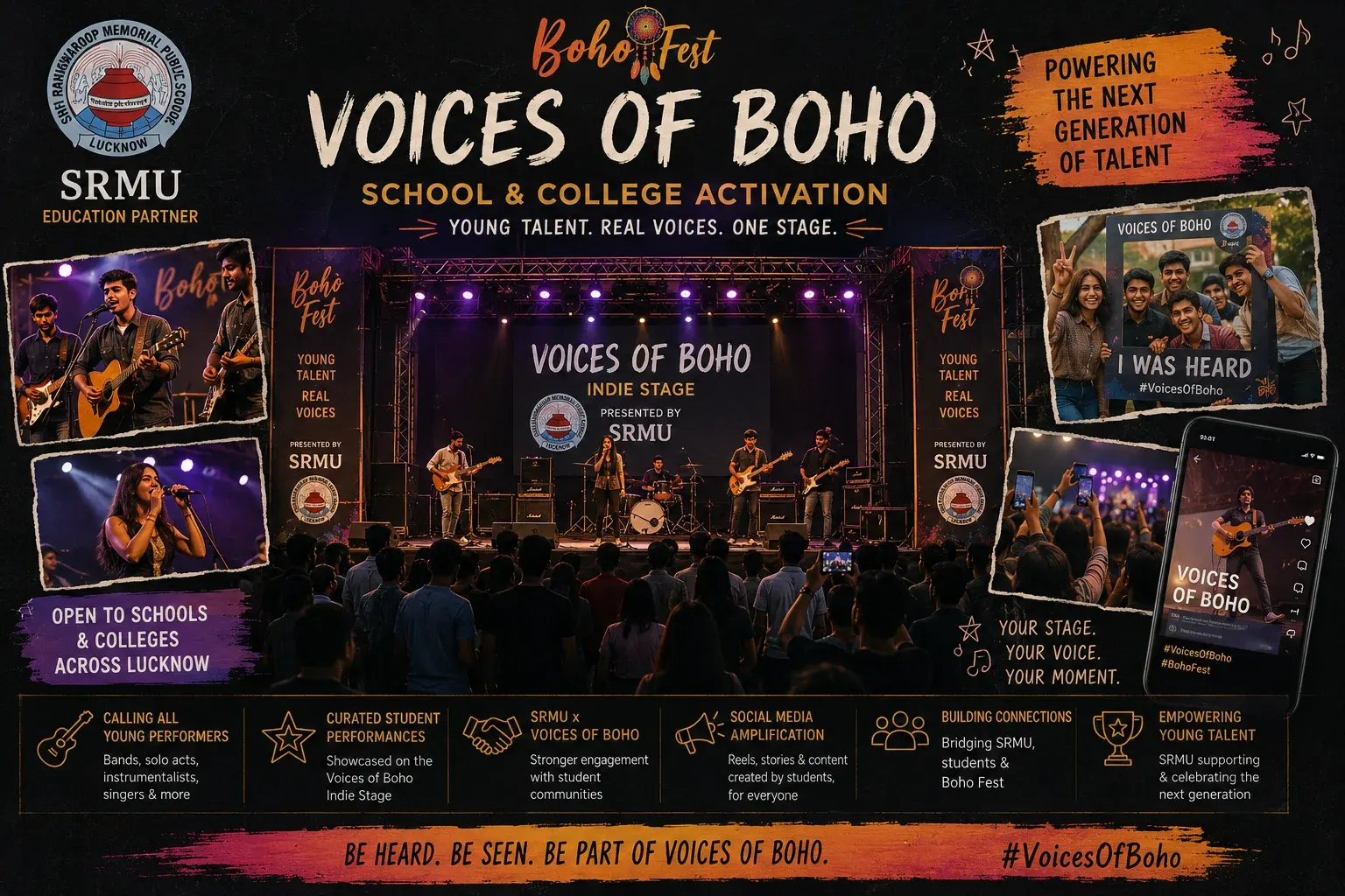 Boho Fest venue & zones