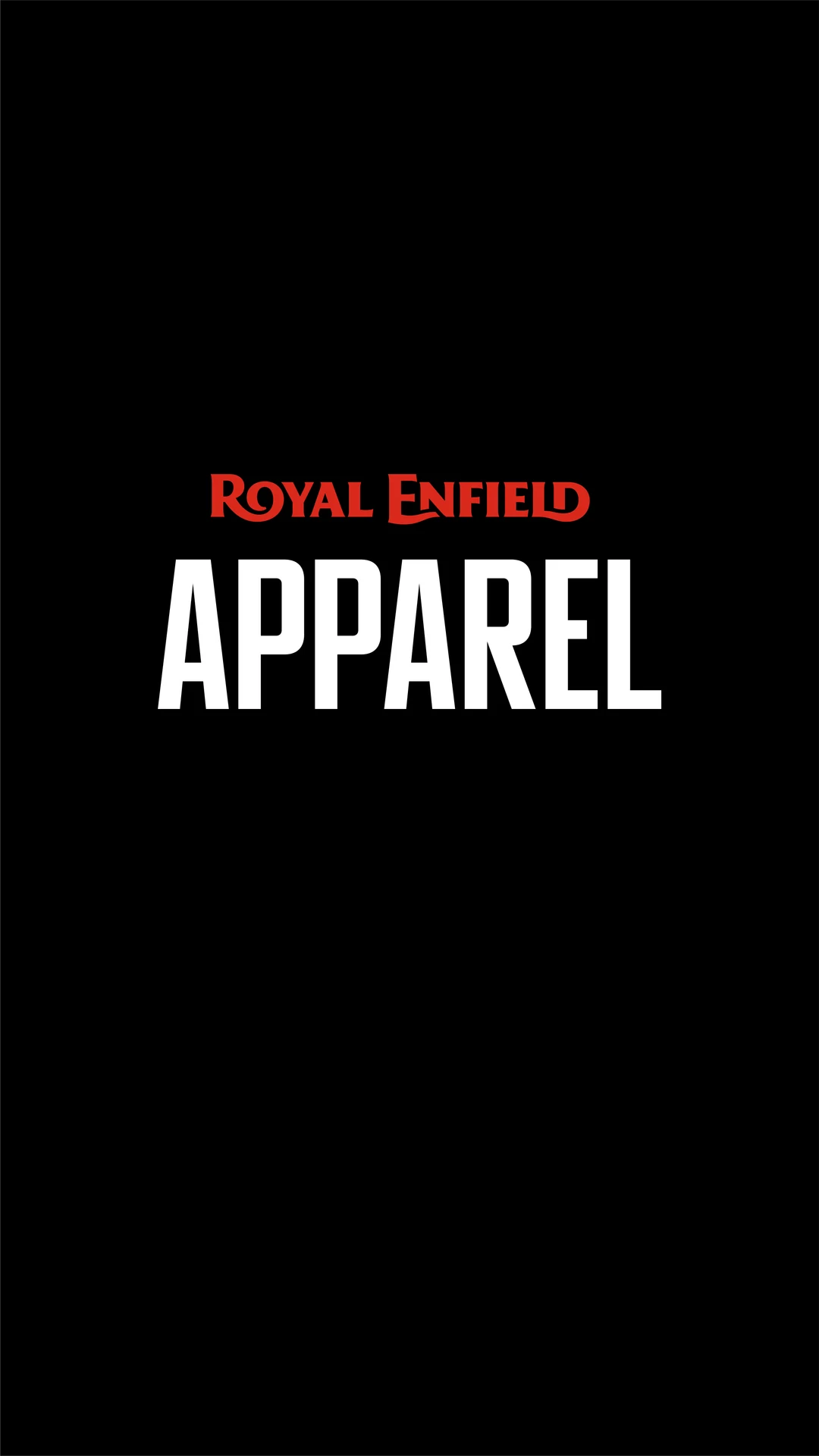 Royal Enfield Apparel — lockup