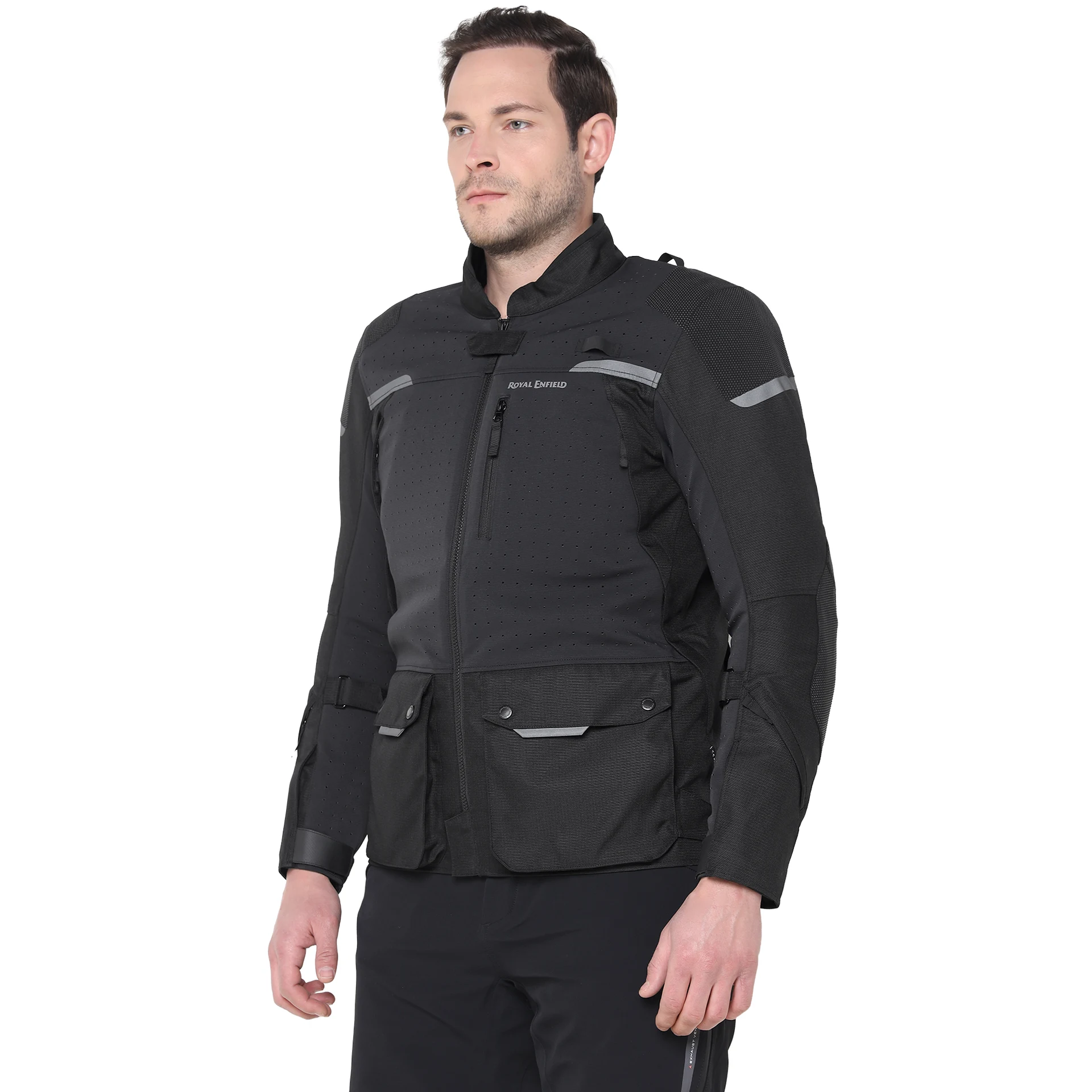 Jacket on model — front