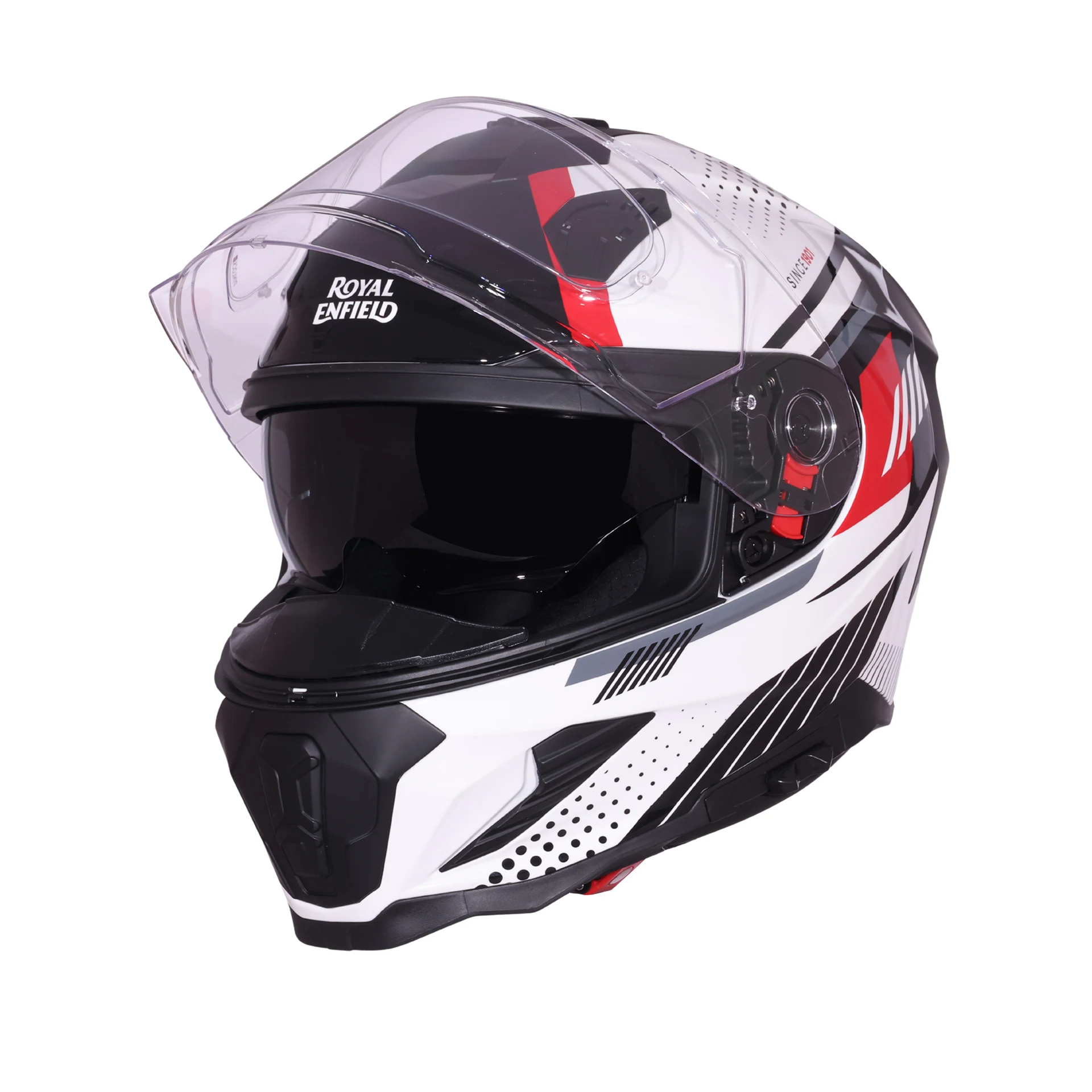 Helmet — visor open