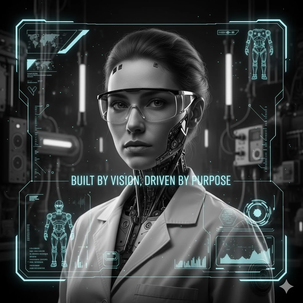 Vision frame — built by vision, driven by purpose