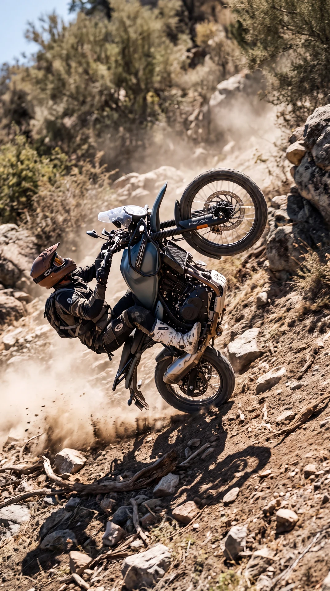 ADV GT — testing the gear where the tarmac ends