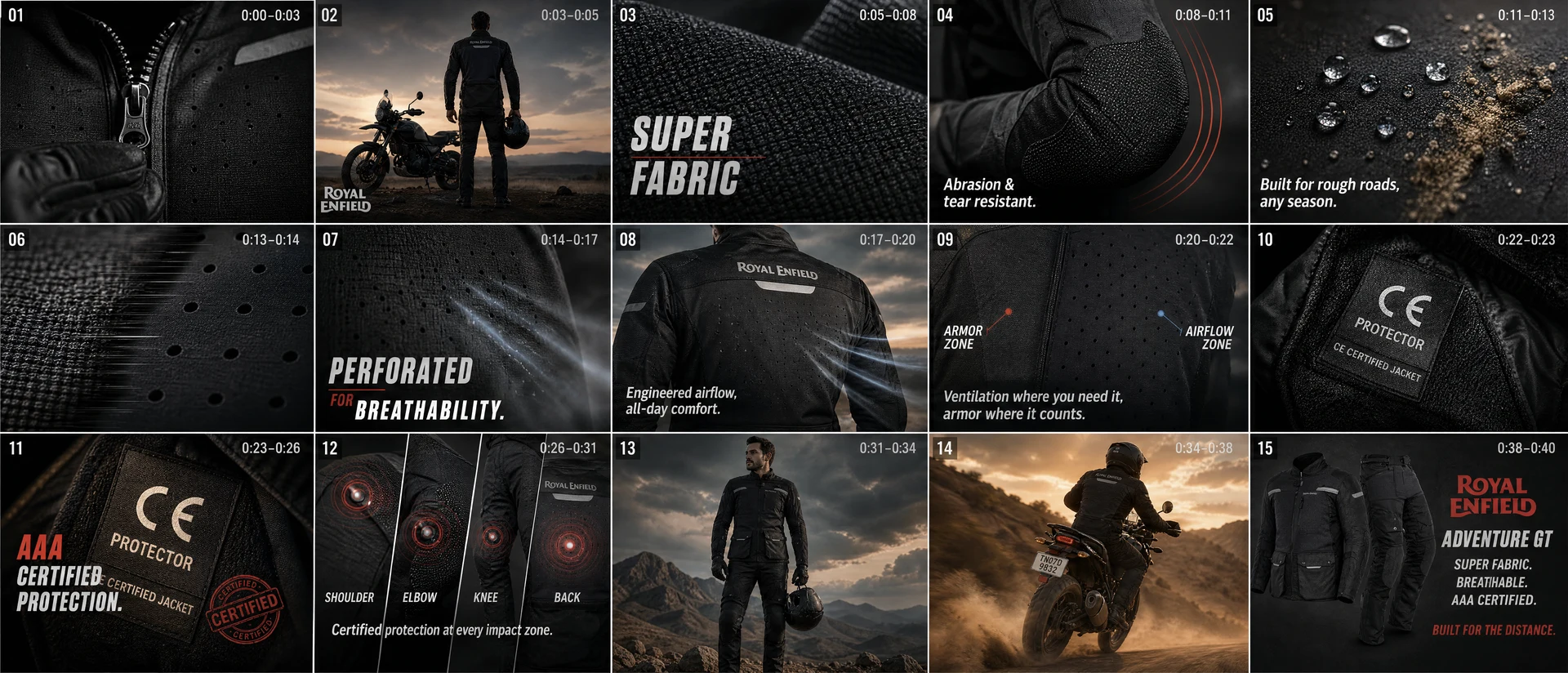ADV GT — the garment’s material story