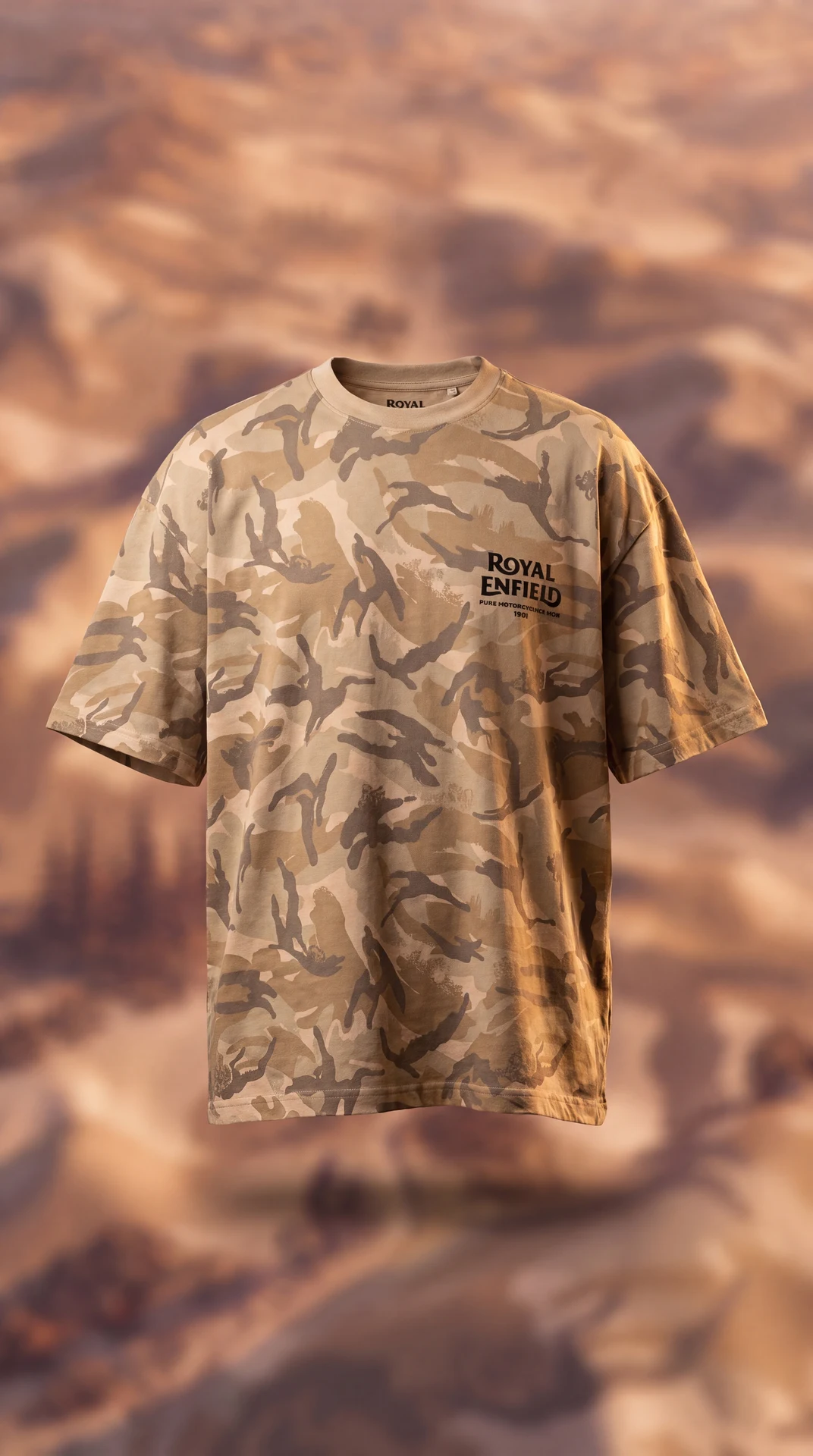 Element Camo — desert colourway on apparel