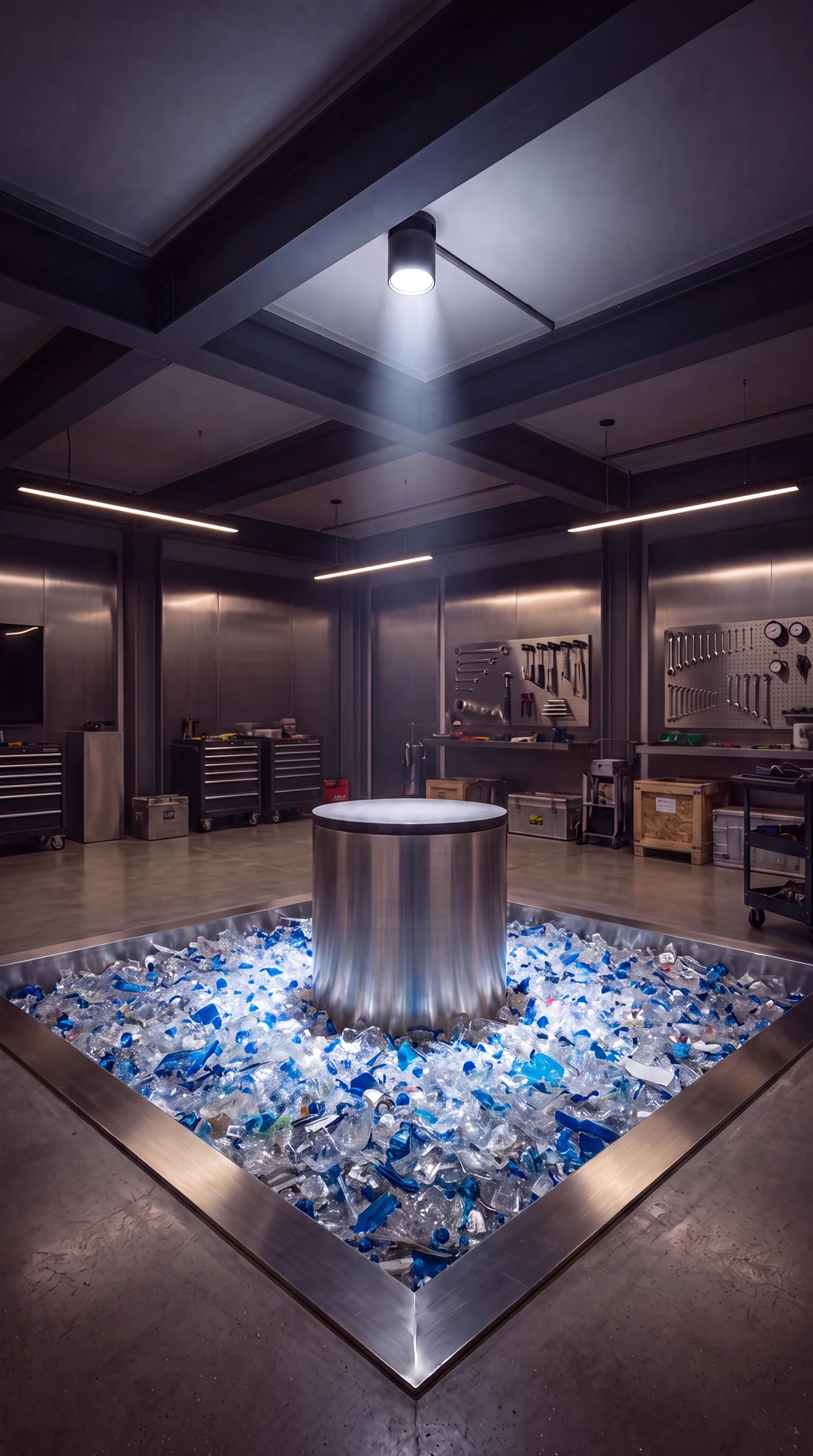 Streetwind — recycling installation