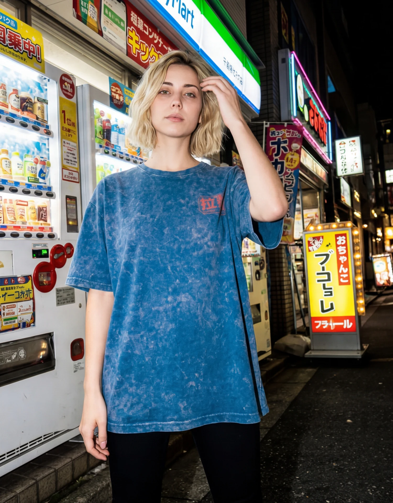 Night street — front